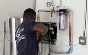 Atlas Plumbing of Hollywood Installing or Repairing Tankless Water Heater